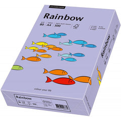 Hartie colorata A4 Rainbow 88042563, 80g/mp, violet, top 500 coli
