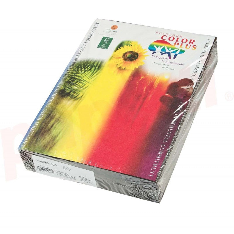 Hartie colorata A4 Color Plus, 80g/mp, maro inchis, top 500 coli