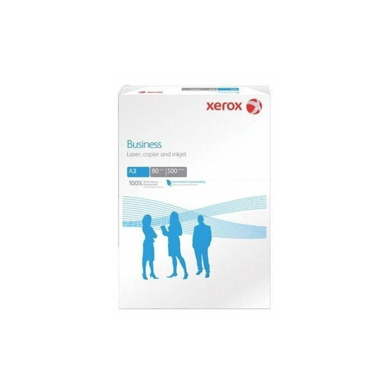 Hartie copiator A3 Xerox Business, 80g/mp, alb, top 500 coli