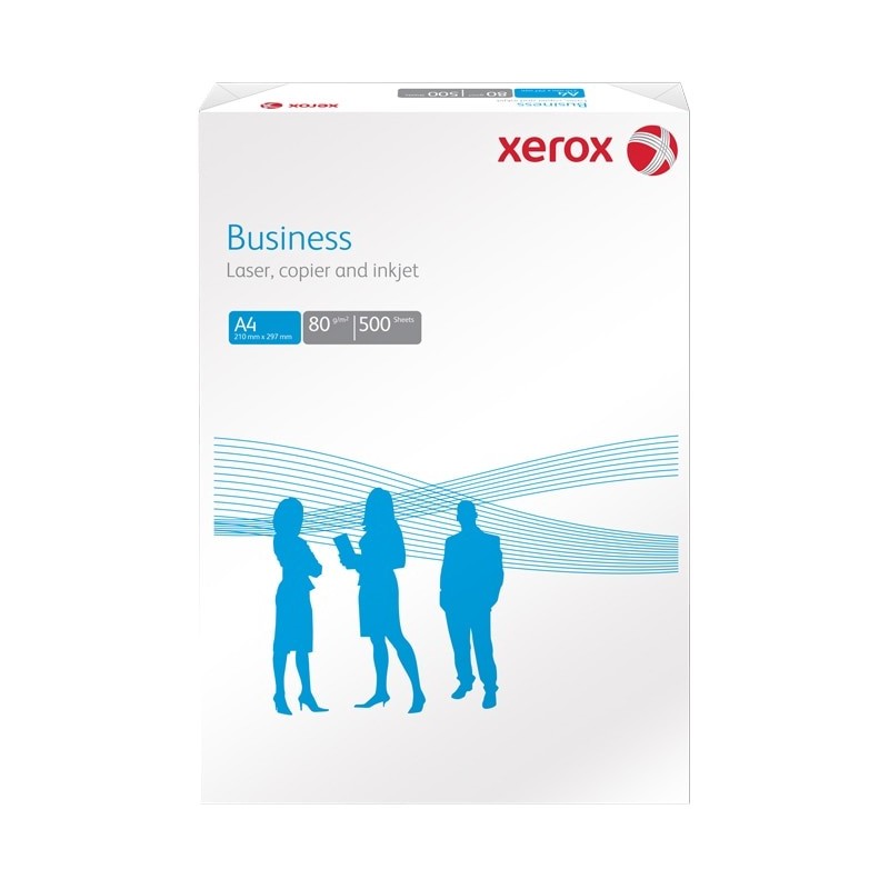 Hartie copiator A4 Xerox Business, 80g/mp, alb, top 500 coli