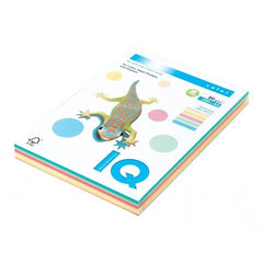 Hartie colorata A4 IQ 133762, 80g/mp, mix culori pale, top 250 coli (5 culori x 50 coli)