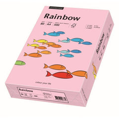 Hartie colorata A4 Rainbow 88042519, 80g/mp, roz deschis, top 500 coli