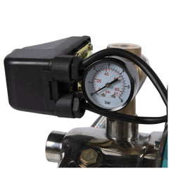 Hidrofor Detoolz 0.75 kW, debit 3300l/h, inaltime de pompare 45m, carcasa pompa inox, volum butelie 24 litri