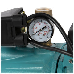 Hidrofor Detoolz 0.75 kW, debit 3300l/h, inaltime de pompare 45m, carcasa pompa fonta, volum butelie 24 litri