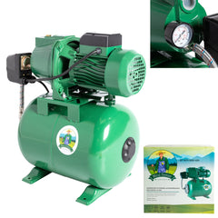 Hidrofor Micul Fermier 1.5 kW, debit maxim 3000l/h, inaltime maxima de pompare 53m, corp pompa fonta, capacitate vas expansiune 24 litri