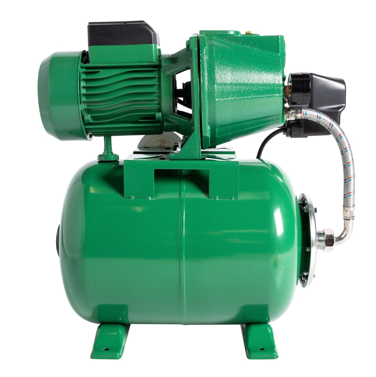 Hidrofor Micul Fermier 1.5 kW, debit maxim 3000l/h, inaltime maxima de pompare 53m, corp pompa fonta, capacitate vas expansiune 24 litri