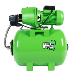 Hidrofor Micul Fermier 1.5 kW, debit maxim 3000l/h, inaltime maxima de pompare 53m, corp pompa fonta, butelie 50L