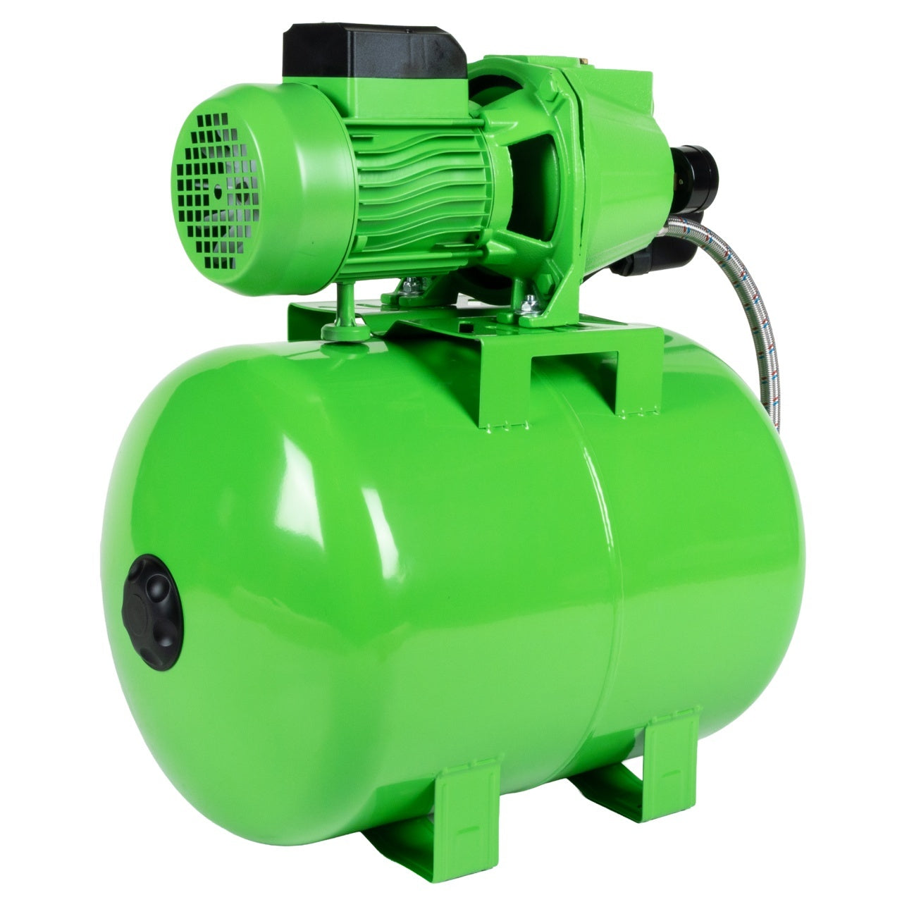 Hidrofor Micul Fermier 1.5 kW, debit maxim 3000l/h, inaltime maxima de pompare 53m, corp pompa fonta, butelie 50L