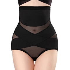 Lenjerie Modelatoare pentru Abdomen, Kadeny, cu Talie Inalta si Corset, Negru, Push-Up, Marimea M