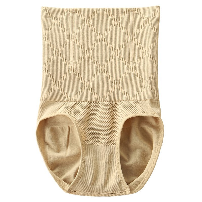 Lenjerie Modelatoare Postpartum, Kadeny, cu Talie Inalta, Control al Burtii, Compresie Mare, Insertii din Silicon pentru Sustinere, Nude, M/L