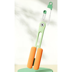 Perie de Curatat Pahare, Cani, Sticle, Kadeny, cu Maner Lung si Burete, Accesorii pentru Spalarea Paielor si Capacelor, usor de Agatat, 27.5x11.4x6cm, Verde