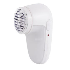 Aparat Scame si Par Haine, Kaveny, Electric, USB inclus, Periuta Curatare, pentru Diferite Tesaturi, 13 x 6.8 x 5.8 cm, Alb