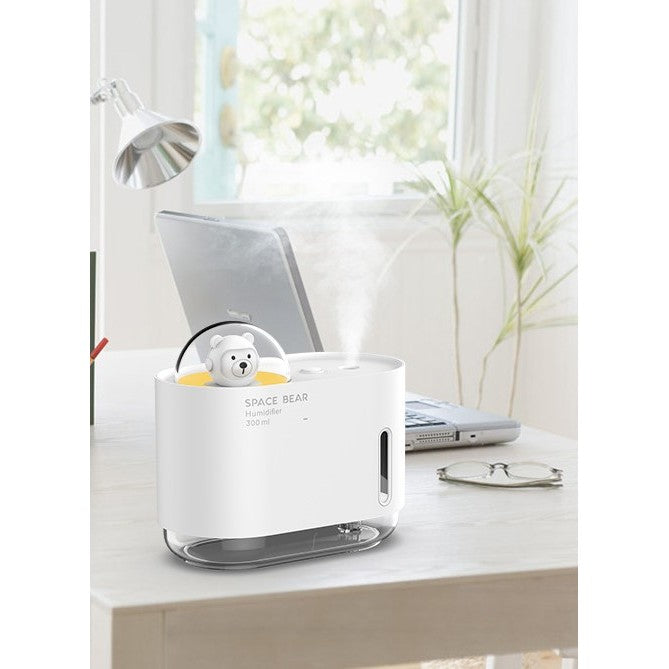 Umidificator Urs Spatial, Kaveny, 300 ml, alb