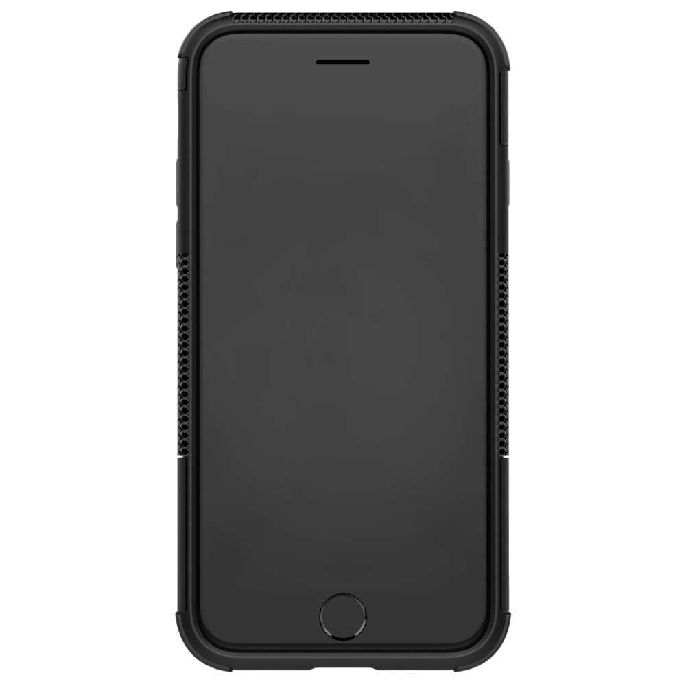 Husa de Protectie, Kaveny, pentru Apple iPhone 11, Defender Model 3 cu Suport, Silicon, Plastic, Negru