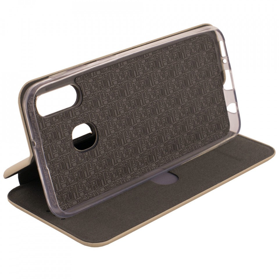 Husa de protectie Kaveny compatibila cu Apple iPhone 11 Pro Magnet Book Case Auriu