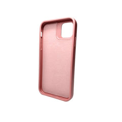 Husa Apple iPhone 15 Pro, Kaveny, din Silicon Lichid, Interior din Microfibra, Lentile Fosforescente de Protectie Camera, Anti Amprenta, Rezistenta la Socuri, Roz