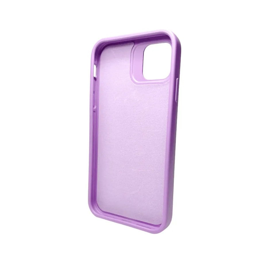 Husa Apple iPhone 15 Pro Max, Kaveny, din Silicon, Interior din Microfibra, Protectie Camera, Design Modern, Rezistenta la Impact, Lila