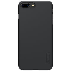 Husa Apple iPhone 8 Plus Nillkin Frosted Shield Negru + Folie de protectie