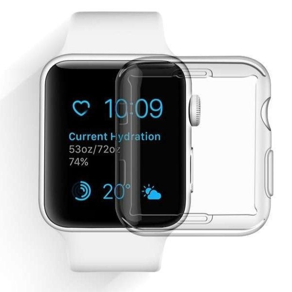 Husa Apple Watch Series 2/3 42 mm Full Tpu 360 Transparent, Kaveny