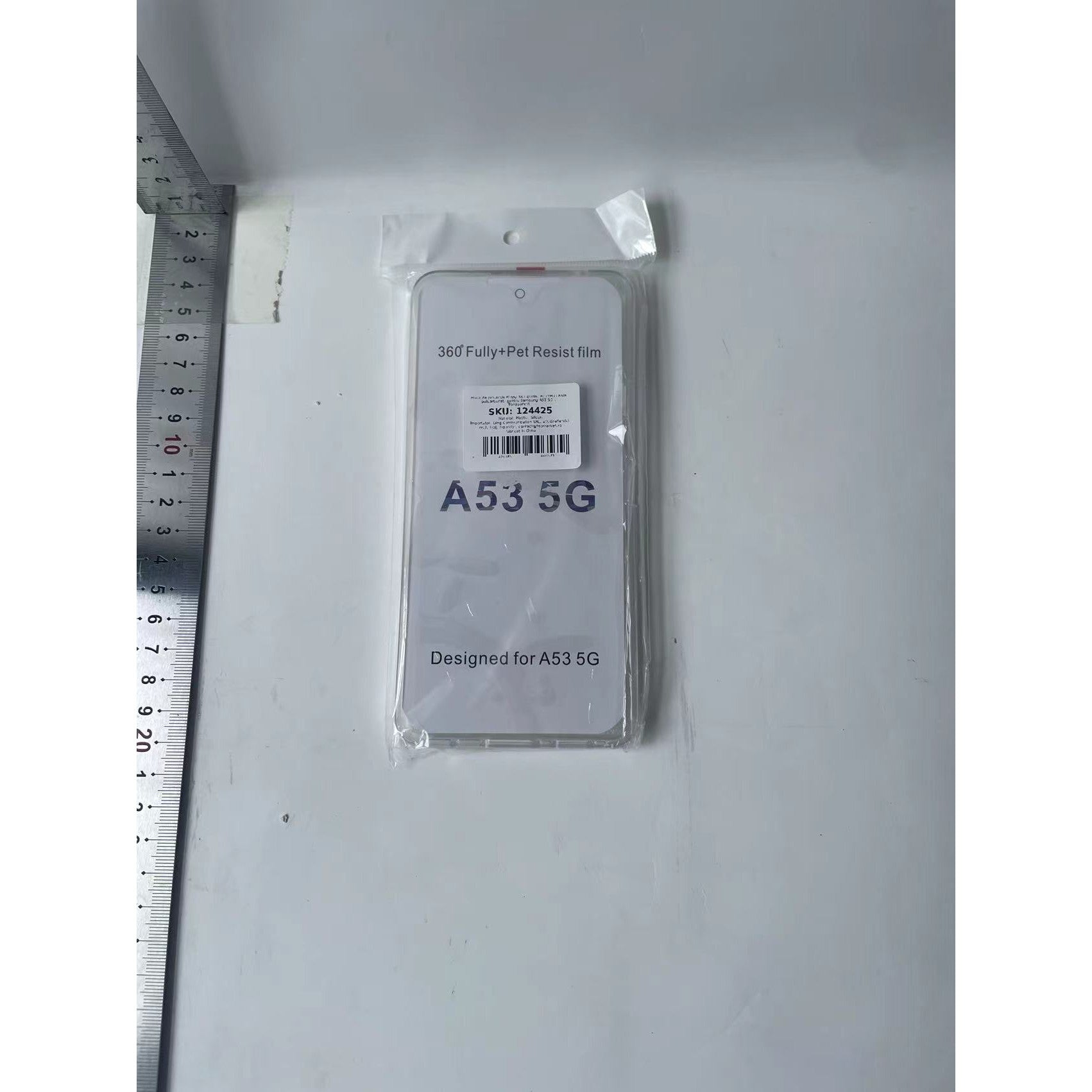 Husa de protectie Kadeny 360 grade, PC+TPU+Folie policarbonat, pentru Samsung A53 5G , Transparent