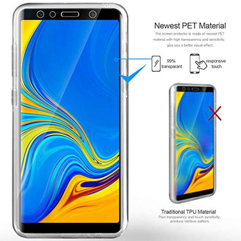 Husa de protectie Kadeny 360 grade, PC+TPU+Folie policarbonat, pentru Samsung Galaxy Z Fold 4 5G , Transparent