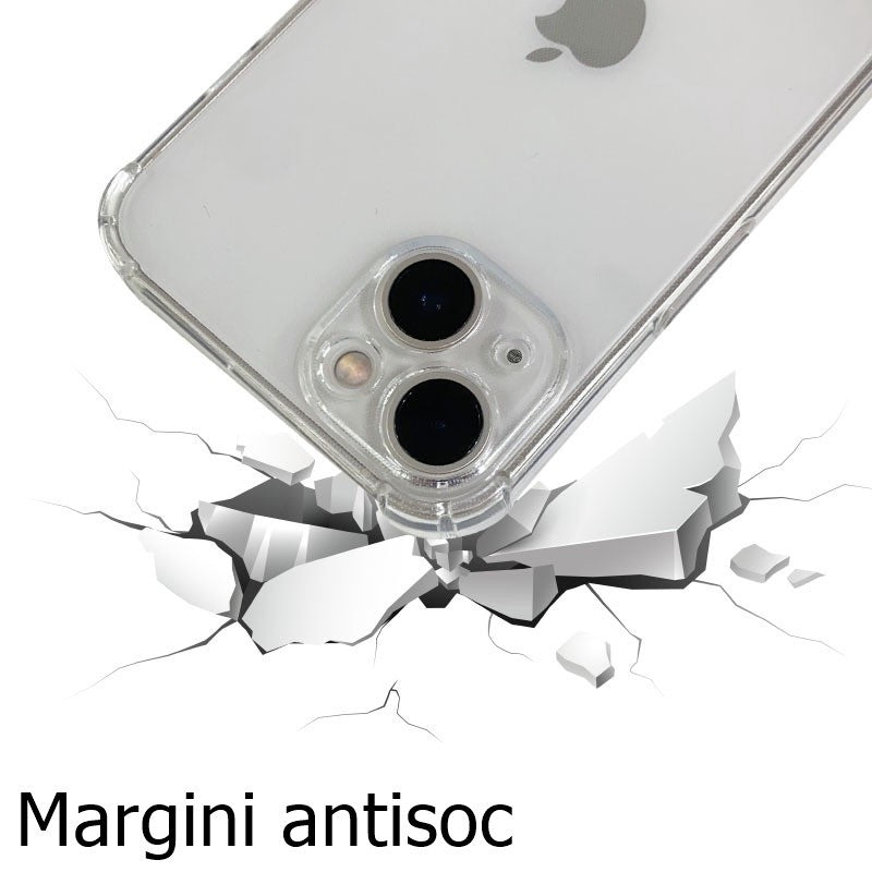 Husa de protectie Kaveny, TPU, pentru Apple iPhone 13 Mini 5.4 inch, Antisoc, Protectie colturi, Rezistenta la impact, Transparenta
