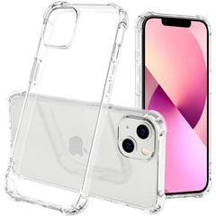 Husa de protectie Kaveny, TPU, pentru Apple iPhone 13 Mini 5.4 inch, Antisoc, Protectie colturi, Rezistenta la impact, Transparenta