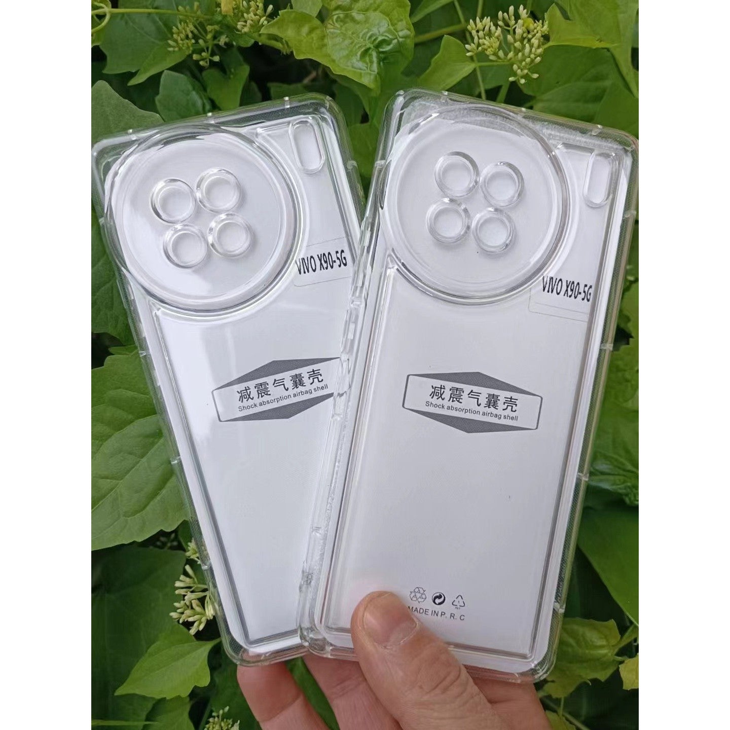 Husa de protectie Kaveny, Airbag Shock Absorption, TPU, pentru Apple iPhone 13 , Transparent