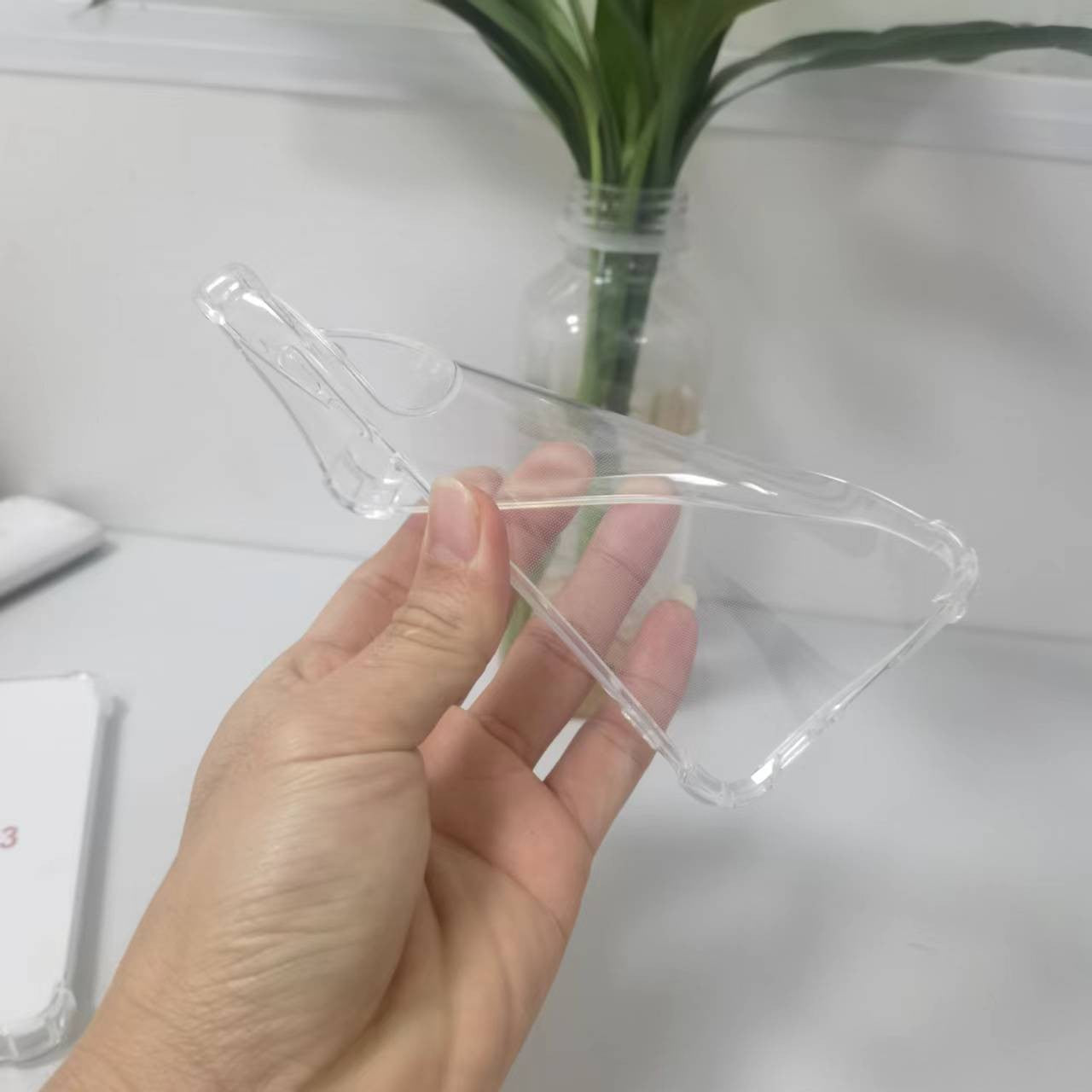 Husa de protectie Kaveny, TPU, pentru Samsung A34 5G, Antisoc, Protectie colturi, Rezistenta la impact, Transparenta