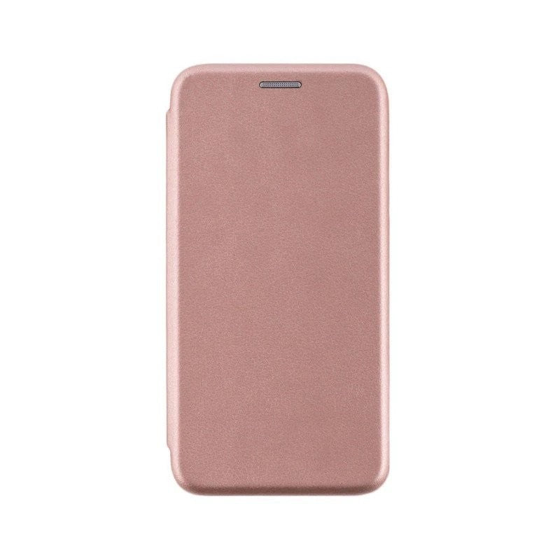 Husa de protectie Kaveny compatibila cu Apple iPhone 11 Magnet Book Case Roz-Auriu