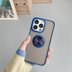 Husa de protectie Kaveny compatibila cu Apple iPhone 13 Mini,Defender cu prindere inel,Albastru