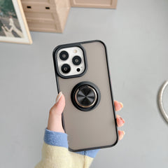 Husa de protectie Kaveny compatibila cu Apple iPhone 13 Mini,Defender cu prindere inel,Negru