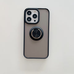 Husa de protectie Kaveny compatibila cu Apple iPhone 13 Mini,Defender cu prindere inel,Negru