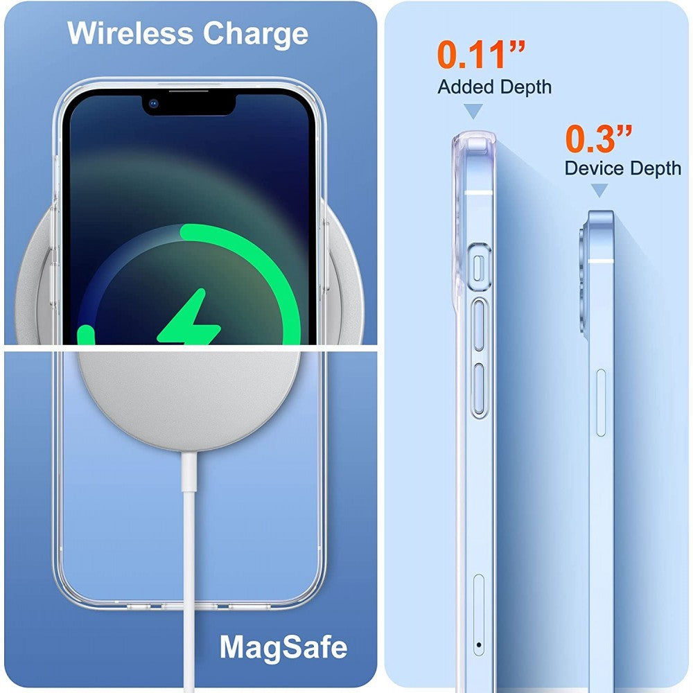 Husa de protectie Kaveny compatibila cu Apple iPhone 13 Pro Tpu Transparent
