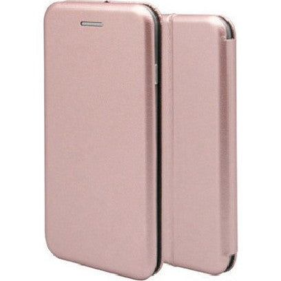 Husa de protectie Kaveny compatibila cu Oppo A54 Magnet Book Case Roz-Auriu