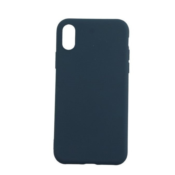 Husa de protectie Kaveny compatibila cu Samsung Galaxy A12 Matte Tpu Albastru inchis