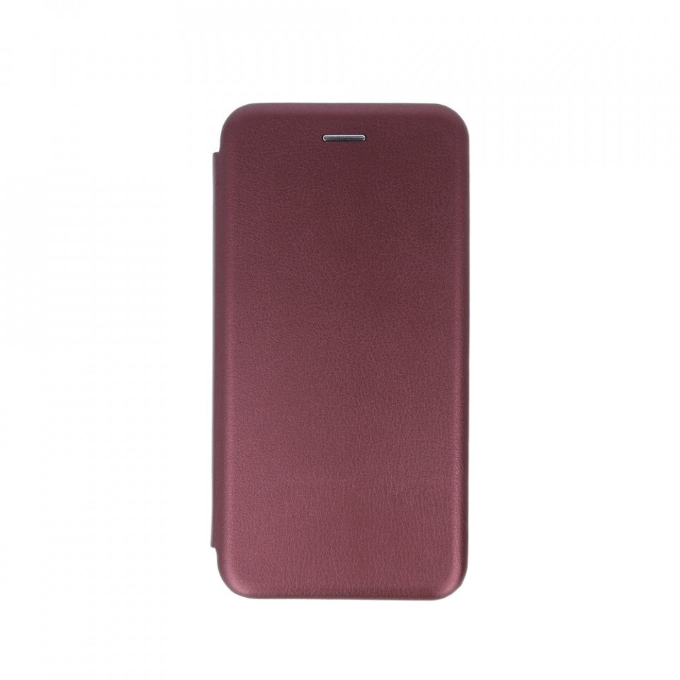 Husa de protectie Kaveny compatibila cu Samsung Galaxy A20e Magnet Book Case Bordo