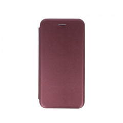 Husa de protectie Kaveny compatibila cu Samsung Galaxy A40 Magnet Book Case Bordeaux