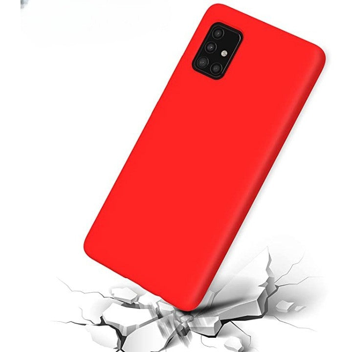 Husa de protectie Kaveny compatibila cu Samsung Galaxy S21 5G Matte Tpu Rosu