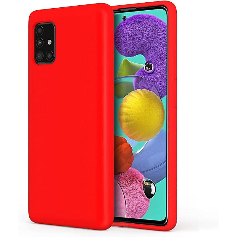 Husa de protectie Kaveny compatibila cu Samsung Galaxy S21 5G Matte Tpu Rosu