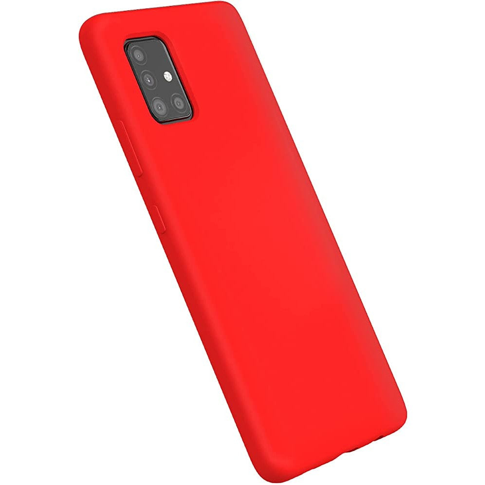 Husa de protectie Kaveny compatibila cu Samsung Galaxy S21 5G Matte Tpu Rosu