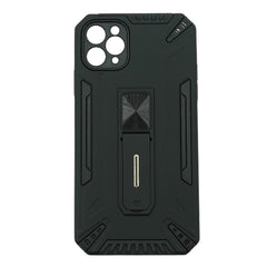 Husa de protectie Kaveny pentru Apple iPhone 12 Pro Max Defender Model 4 cu suport, Negru