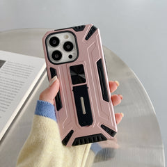 Husa de protectie Kaveny pentru Apple iPhone 13 Pro Defender Sergeant Brave cu suport,Roz Auriu