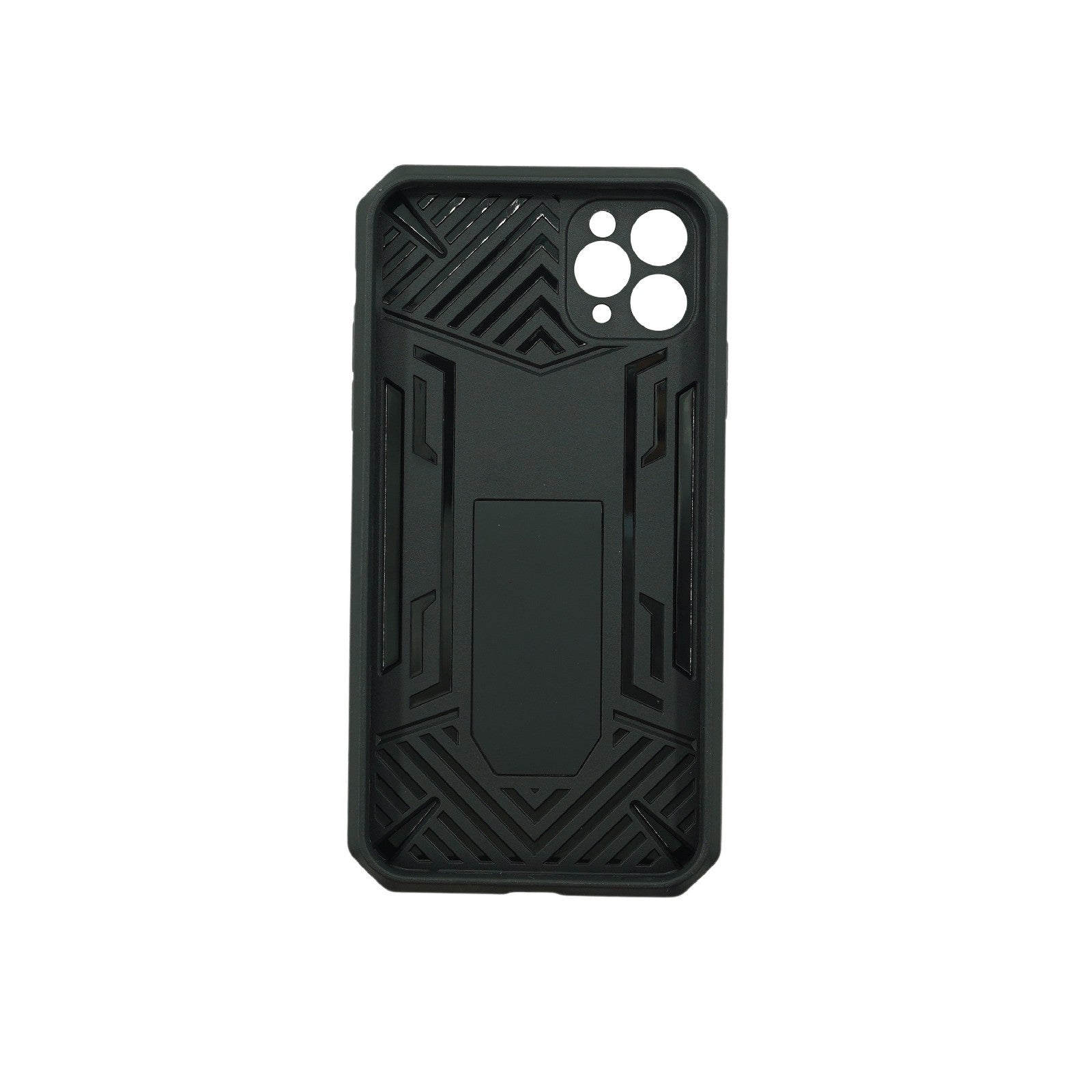 Husa de protectie Kaveny pentru Apple iPhone XR Defender Sergeant Brave cu suport, Negru