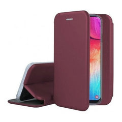 Husa de Protectie, Kaveny, pentru Huawei Y6 (2019), Tip Carte Magnetica, Piele Ecologica, Negru