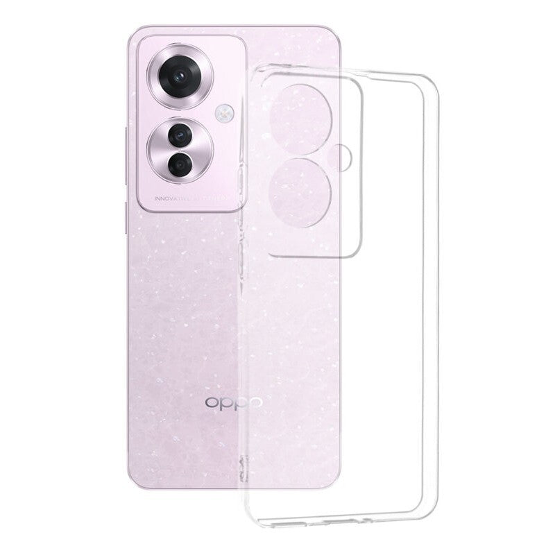 Husa de Protectie, Kaveny, pentru Oppo A31, Silicon, Transparenta