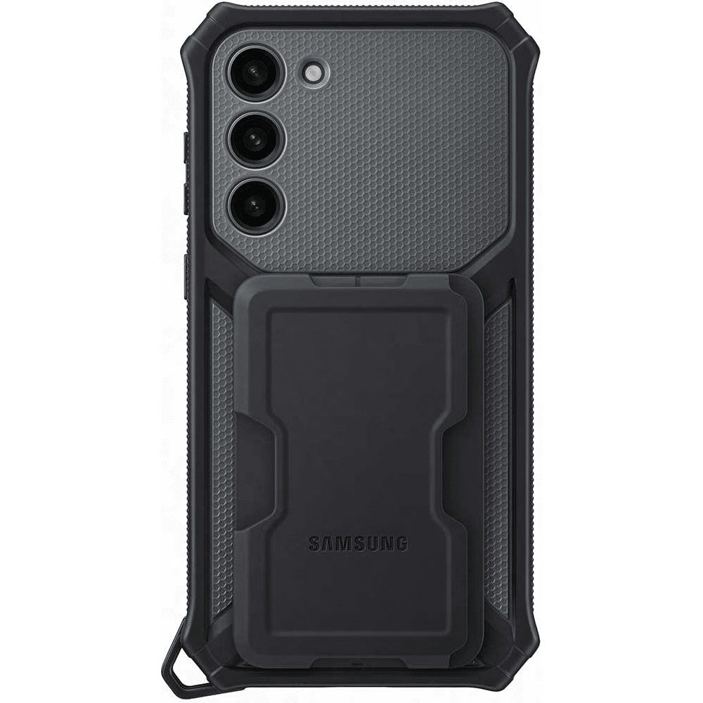 Husa de Protectie, Kaveny, pentru Samsung Galaxy S20 Ultra, Defender Model 1, silicon, plastic, Negru