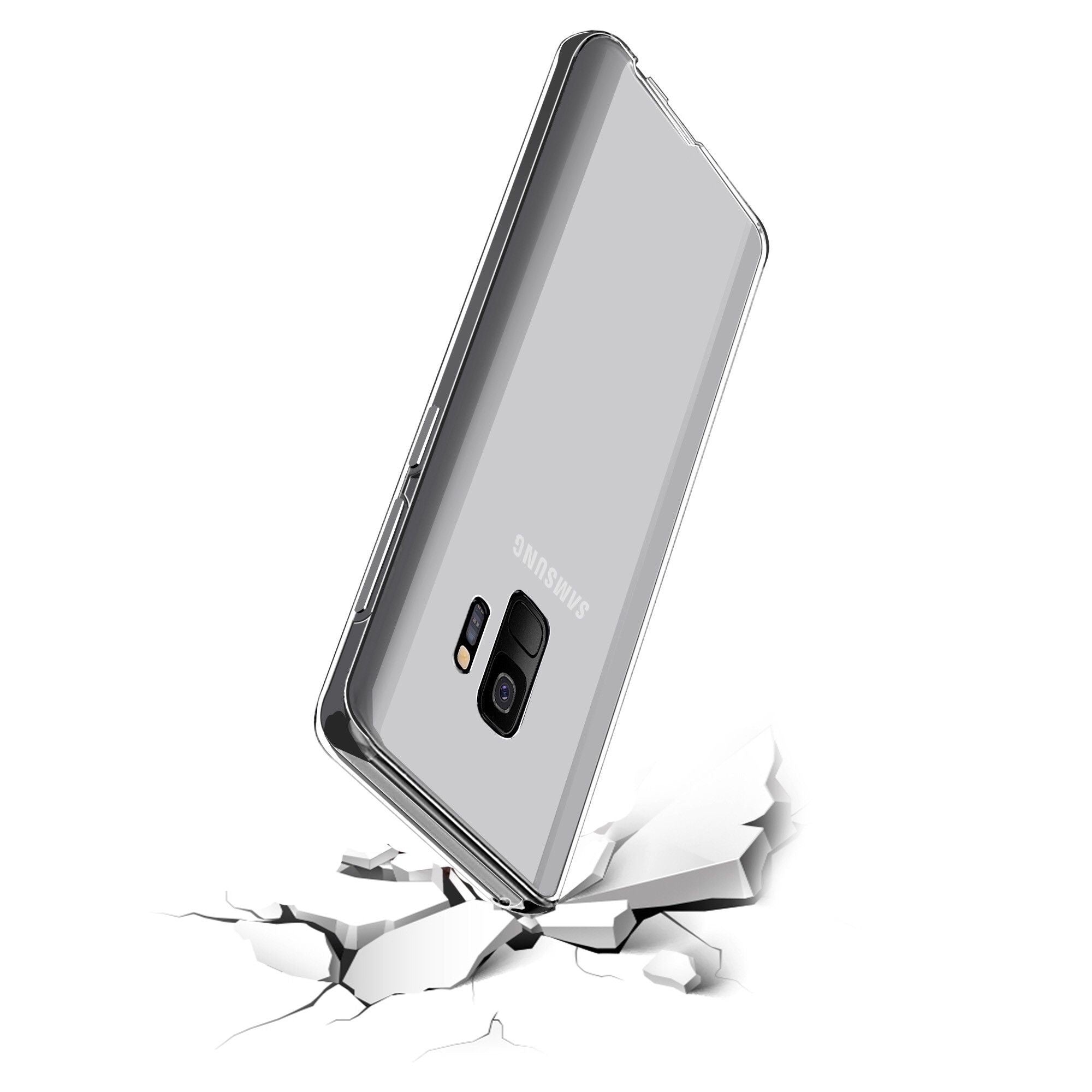 Husa de protectie Kaveny® pentru Samsung Galaxy S9 Plus Full Tpu 360 V2 Transparent