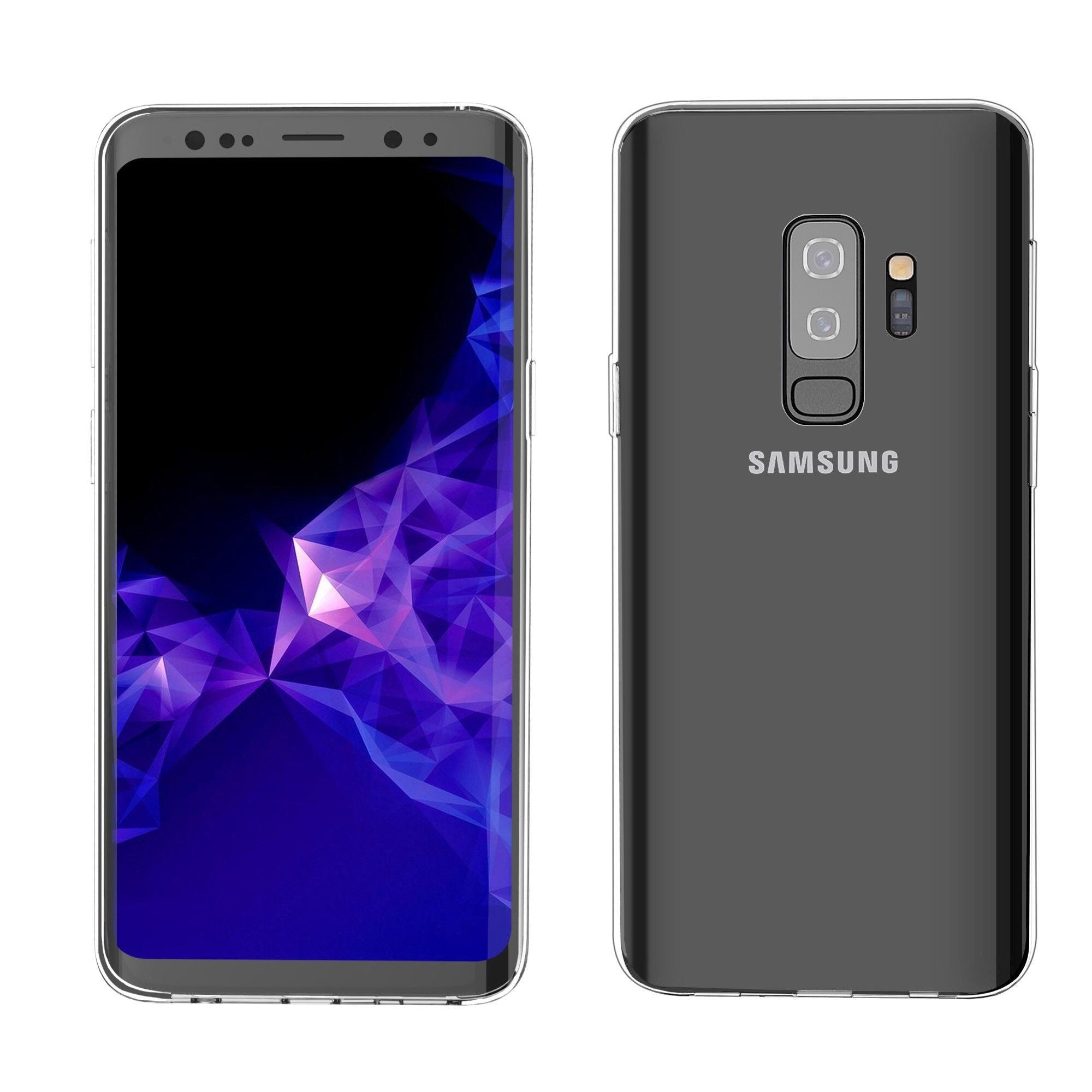 Husa de protectie Kaveny® pentru Samsung Galaxy S9 Plus Full Tpu 360 V2 Transparent