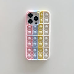 Husa de protectie Kaveny Pop It compatibila cu Apple iPhone 13 Pro Max,Model 5,Multicolor